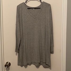 Gray piko dress